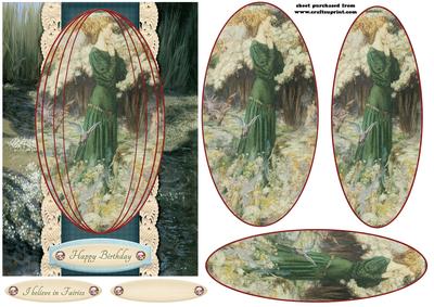 Card Topper Fairy 3