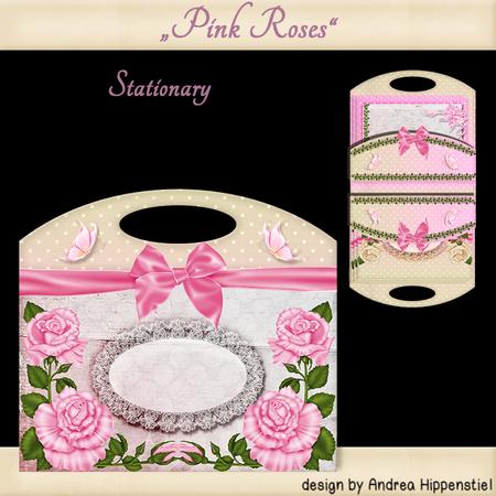 Stationary Pink Roses