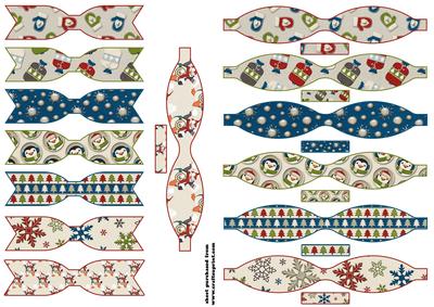 Paper Bows Penquin