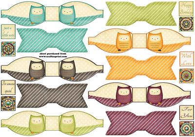 New Paper Bows Owlways
