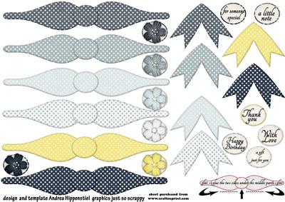 Paper Bows 2 x 2.5 2