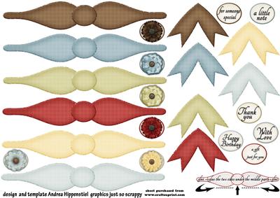 Paper Bows 2 x 2.5 4