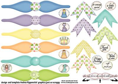 Paper Bows 2 x 2.5 6