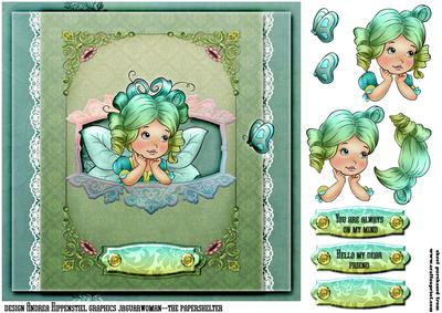 7.5 x 7.5 Card Topper Always