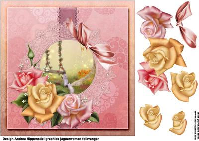 7.5 x 7.5 Card Topper So Dreamy
