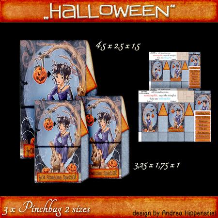 3 Pinchbags Halloween