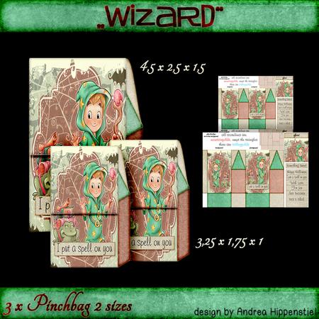 3 Pinchbags Wizard
