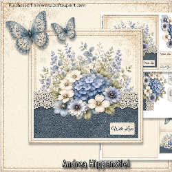 Vintage Lace & Garden Blooms – 5