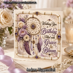 Dreamcatcher Purple White