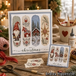 **Brushstroke** Christmas Card Scandinavia