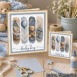 **Brushstroke** New Baby Boy 1