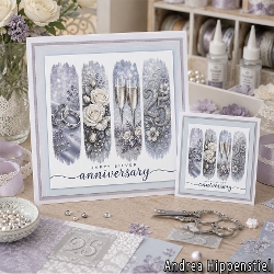 **Brushstroke** Happy Anniversary 25 Years