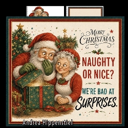 Mr.and Mrs. Santa fun 4