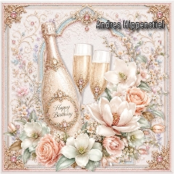 Birthday Champagne 5