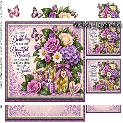 ** Birthday Wishes ** purple