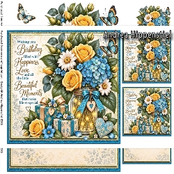 ** Birthday Wishes ** tourquoise