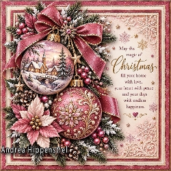 ** Nostalgie Christmas ** pink