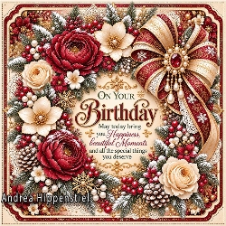 ** Birthday Wreath ** 6