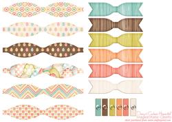 Lovely Easter Themed Bows