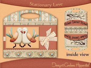 Stationary Lovebirds
