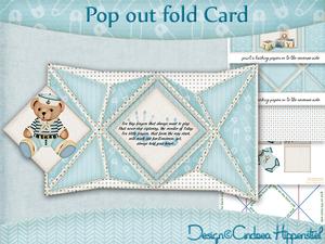 Pop Out Card Baby Boy