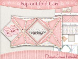 Pop Out Card Baby Girl