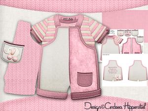 New Baby Romper Girl 7 Pink