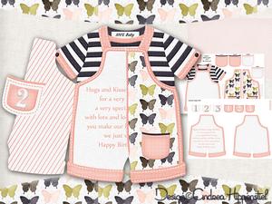 New Baby Romper Birthday Girl 8