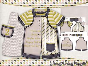 New Baby Romper Birthday Boy 9