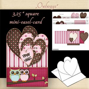 Mini Easel Card Owlways