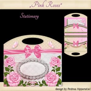 Stationary Pink Roses