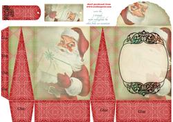 Pinch Bag Santa