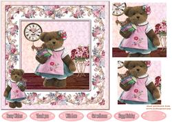 Quick and Easy Topper Bear 1