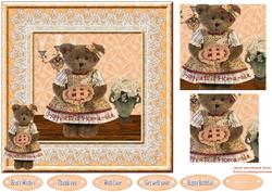 Quick and Easy Topper Bear 3