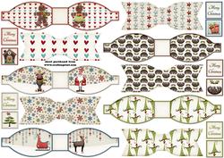 New Paper Bows Christmas Scene