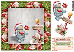 Christmas Topper Robot