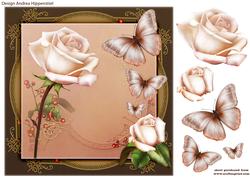 7.5 x 7.5 Card Topper Golden Lights