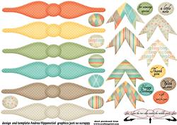 Paper Bows 2 x 2.5 1