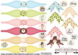 Paper Bows 2 x 2.5 8
