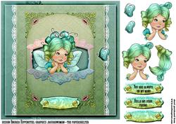 7.5 x 7.5 Card Topper Always