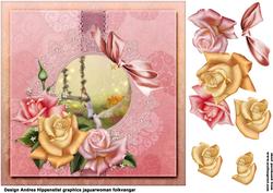 7.5 x 7.5 Card Topper So Dreamy