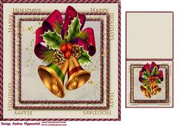 7.5" Card Topper & Gifttag Christmas 2