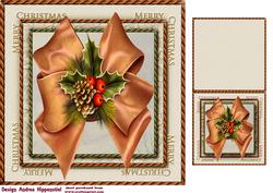 7.5" Card Topper & Gifttag Christmas 4