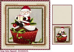 7.5" Card Topper & Gifttag Christmas 5