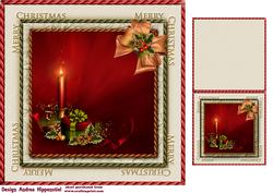 7.5" Card Topper & Gifttag Christmas 20