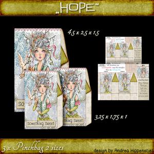 3 Pinchbags Hope