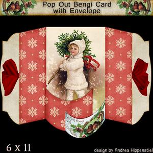 Pop Out Bengi Card Kids