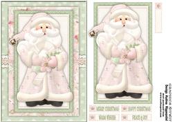 Quick Card Topper Santa