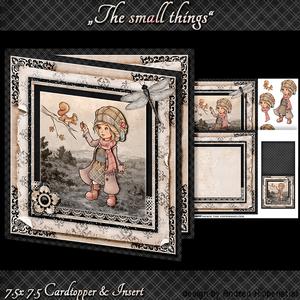 The Little Things Card Topper with Insert
