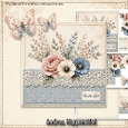 Vintage Lace & Garden Blooms – 1